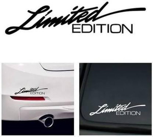 Limited edition sticker store for car