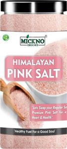 Mickno Organics 450 Gm Himalayan Pink Rock Salt Powder For Weight Loss