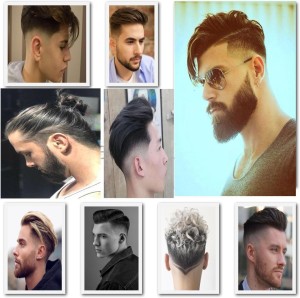 Salon Men Hair Style Wall Poster Combo 9 Pack Paper Print - Personalities  posters in India - Buy art, film, design, movie, music, nature and  educational paintings/wallpapers at 