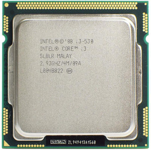 Intel Core I3 530 2.93 GHz LGA 1156 Socket 4 Cores Desktop Processor ...
