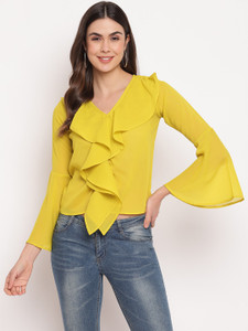 Ayra Loose Half Sleeve Hi Low Hem Top main image 1