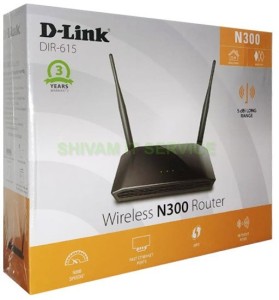 D-Link N300 DIR-615 300 Mbps Wireless Router - D-Link