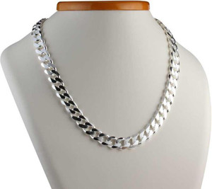 Women Platinum Plated Silver Chain 