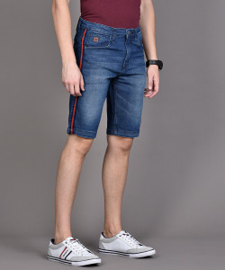 CAMPUS SUTRA Solid Men Blue Denim 