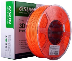 eSUN PLA 3D Transparent PLA Filament 1.75mm, Dimensional Accuracy +/- 0.05mm,  1KG (2.2 LBS) Spool 3D Printing Filament for 3D Printers and 3D Pens, Orange  Printer Filament Price in India - Buy