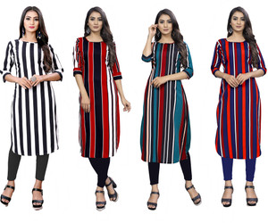 Buy Women Striped Kurta online at Shopsy.in