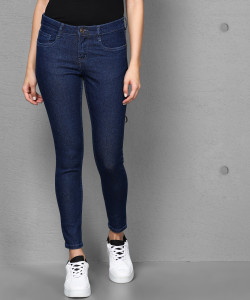 Flipkart Skinny Women Dark Blue Jeans 