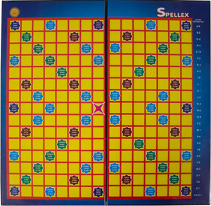 Kiddie Castle Spellex Brainteaser/English Crossword Puzzle Game of