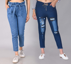 Buy Selvo Jogger Fit Women Light Blue 