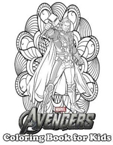 The Avengers Coloring Book for Kids: Buy The Avengers Coloring Book for  Kids by Book Amazing Fana at Low Price in India 