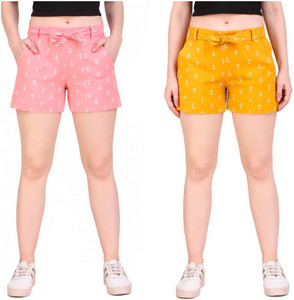 Aawari Printed Women Multicolor Culotte 