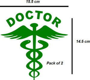 Doctor logo sticker for car deals