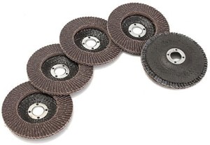 5Pcs 4 Inch 120 Grit Marble Polishing Wheel with 5/8 Bore Electric Grinder Sanding Disc for Polishing Marble Glass 100mm 