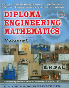 Diploma Engineering Mathematics Volume-I: Buy Diploma Engineering ...