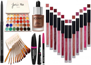 Crynn Smudge Proof Rosedale Kajal Jaclyn Hill Glazed Eyeshadow Naked Perfect Makeup Brush