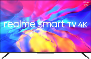 Realme 126 Cm 50 Inch Ultra Hd 4k Led Smart Android Tv With Handsfree Voice Search And Dolby Vision Atmos Online At Best Prices In India