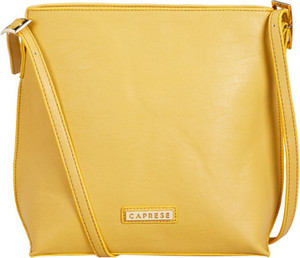 Caprese yellow sling bag