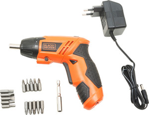 Black decker screwdriver machine clearance