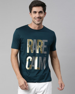 Buy RARE RABBIT Graphic Print Men Round 