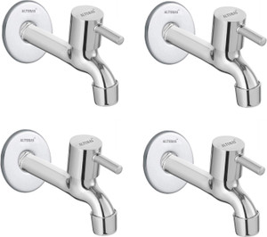 Alturas by Clinton Stainless steel Turbo Long body Tap For Bathroom and Kitchen - (set of 4) Bib ...