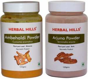 Herbal Hills Ambehaldi And Arjuna Powder 100 Gms Each Price In India