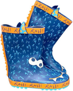 Little Surprise Box Blue & Yellow spinning rocket Slip on Clogs/Footwear for Toddlers & Kids main image 1