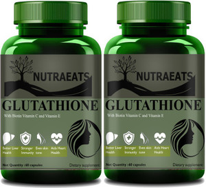 best glutathione supplement for skin glow NutraEats L Capsules Glowing ,Skin Whitening(Pack Of 2) Price in India Many have been asking