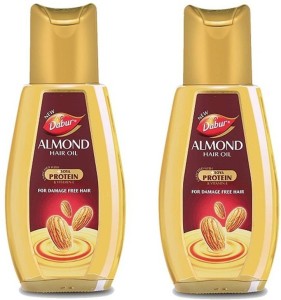 Dabur Almond Hair Oil for damage free hair (2*200ml) Hair Oil - Price in  India, Buy Dabur Almond Hair Oil for damage free hair (2*200ml) Hair Oil  Online In India, Reviews, Ratings