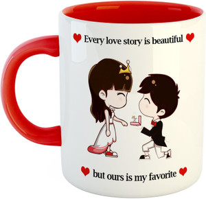ARTBUG Every Love Story is Beautiful But Ours is My Favourite Ceramic ...