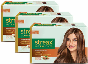 Streax Ultralights Hair Color Highlighting Kit for Women & Men 80ml