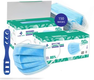 for Home & Office 20 PCS 3-Ply Breathable Blue 