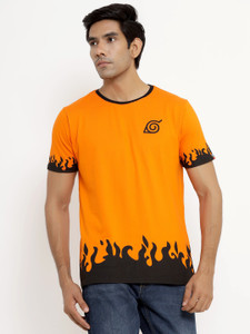 ComicSense Printed Men Round Neck 