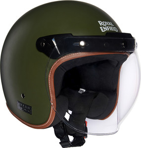 ROYAL ENFIELD Jet Helmet with Visor 