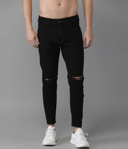 Creatywitty Slim Men Black Jeans - Buy 