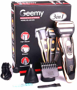Geemy gm 595 Trimmer 120 min Runtime 4 Length Settings Price in India ...