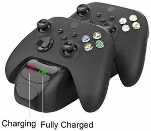 Xbox One Controller Charger 2x1200mAh Rechargeable Battery Packs for Xbox One/One S/One X Charging Station Dual Xbox Wireless Charger Dock 