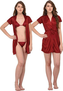 Satin nightwear flipkart sales
