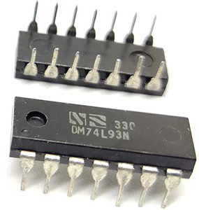 10PZ SN74LS93N 74LS93 TI IC CONTATORE BINARIO 4 BIT 14-DIP NUOVO