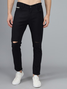 UNITED DENIM Slim Men Black Jeans - Buy 