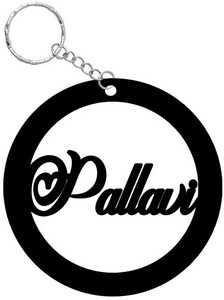 SY Gifts SYG Pallavi Name Keychain 837 