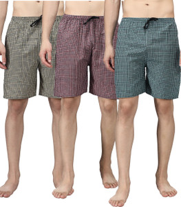Classic Wear Checkered Men Multicolor 