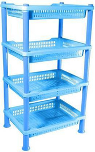 Flipkart SmartBuy Fruits/Vegetables Kitchen Rack Plastic 4 Tier ...