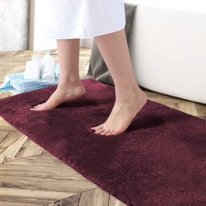 Wine colored bath rugs store