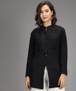 Divastri Solid Round Neck Casual Women 