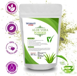 Top Quality Store Pure Aloe vera Powder face and hair mask - Price in India, Buy Top Quality Store Pure Aloe vera Powder for face and hair mask Online In India,