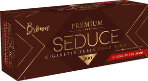 brown cigarette tubes 84mm Pre-Rolled Artisan - Spiral Tip Kashmir Brown Pre-Rolled Smoking Tubes