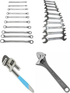TAPARIA COMBO PACK OF 10PCS RING SPANNER SET, 10 PCS DOUBLE ENDED