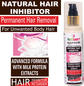 Organic permanent hair growth inhibitor clearance