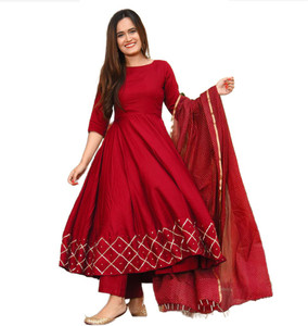 ladies frock suit flipkart