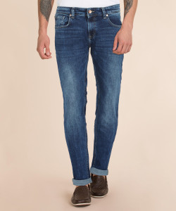 Spykar Skinny Men Blue Jeans - Buy 